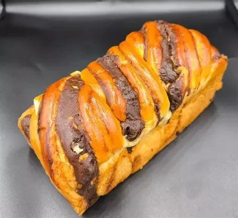 Brioche Marbrée Cacao à la Courge Butternut